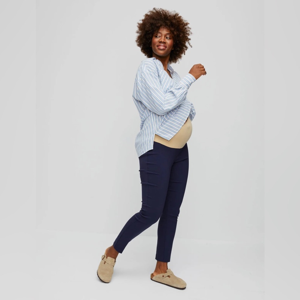 The Maia Secret Fit Belly® Skinny Ankle Maternity Pants